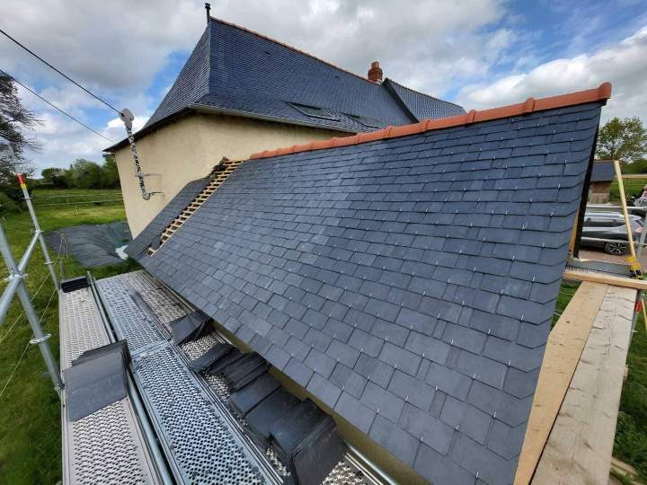 Travaux de toiture à Montauban-de-Bretagne