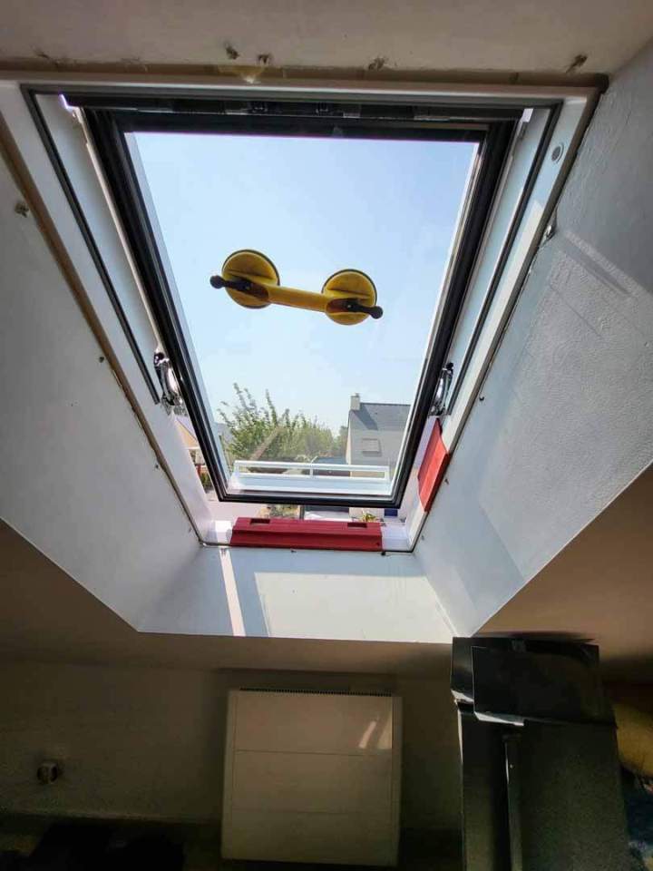 Installation velux Montauban de Bretagne
