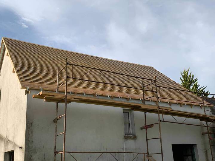 Rénovation de charpente en bois Montauban-de-Bretagne