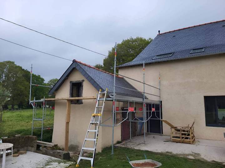 Travaux de toiture Montauban-de-Bretagne